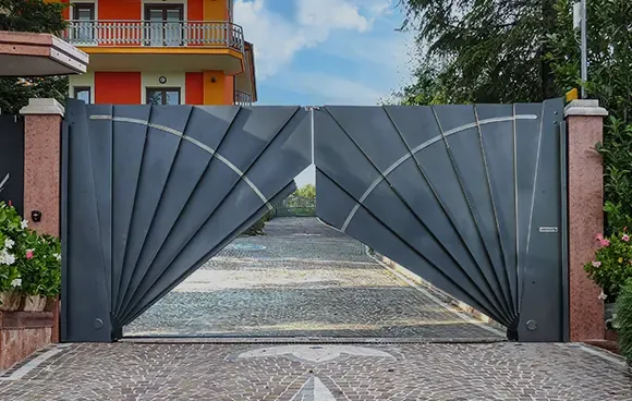 Início da abertura em leque